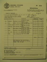 Requisition Order