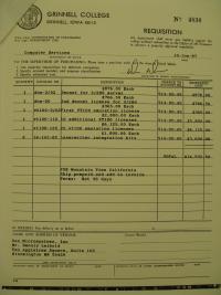 Requisition Order