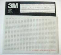 Front of Diskette