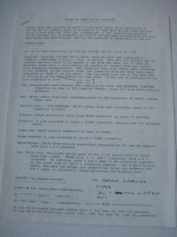 Front page of Notes