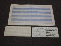 Punch cards with a FORTRAN Coding Form